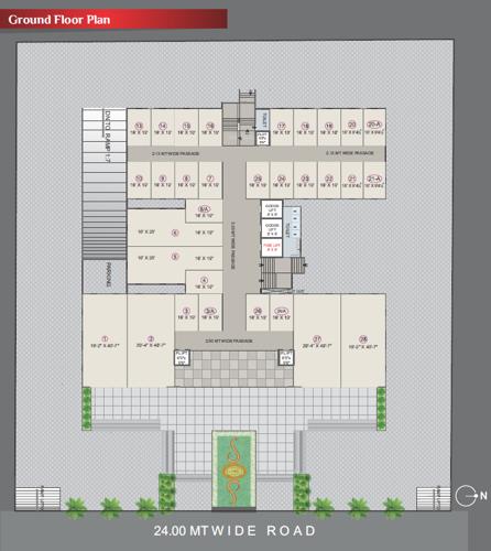  india-textile-hub D R India Textile Hub Cluster Plan for ground Floor