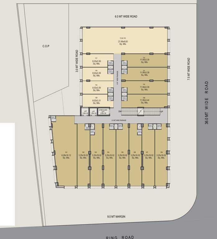  the sankalp The Sankalp Cluster Plan For 1st Floor