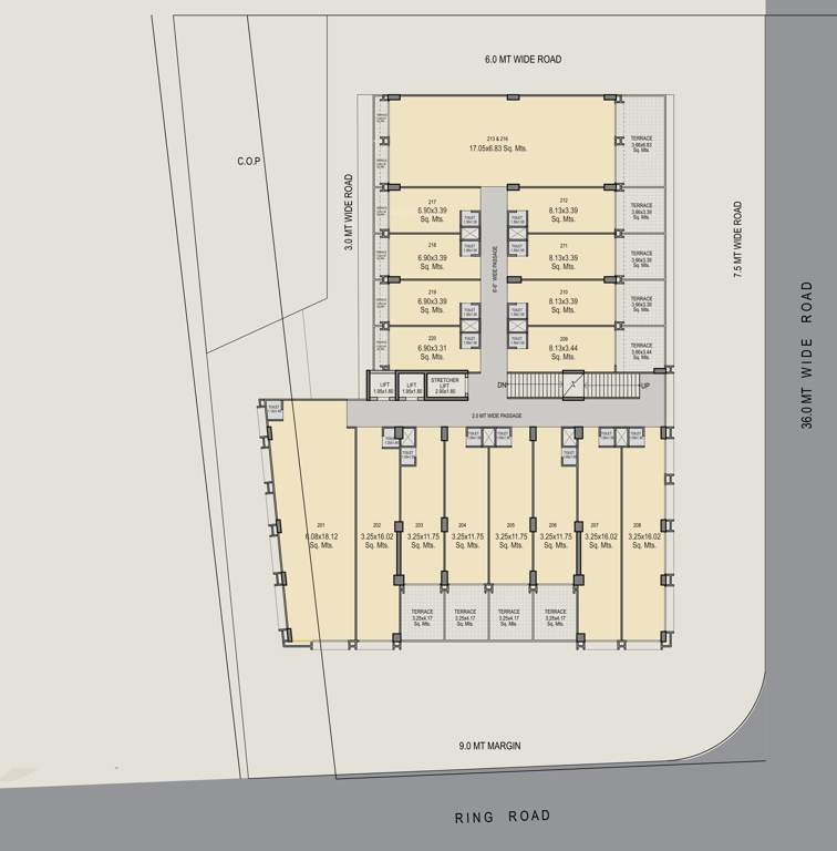  the sankalp The Sankalp Cluster Plan For 2nd Floor