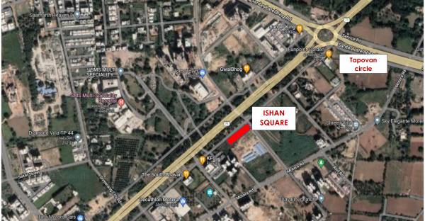  ishan-square Location Plan