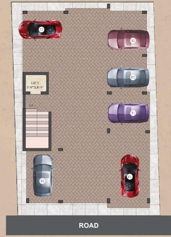  angelite apartment Angelite Apartment Cluster Plan For Ground Floor