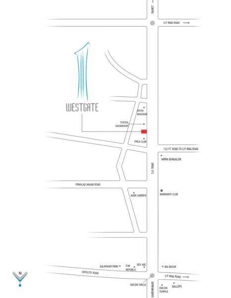  west-gate-block-c Location Plan