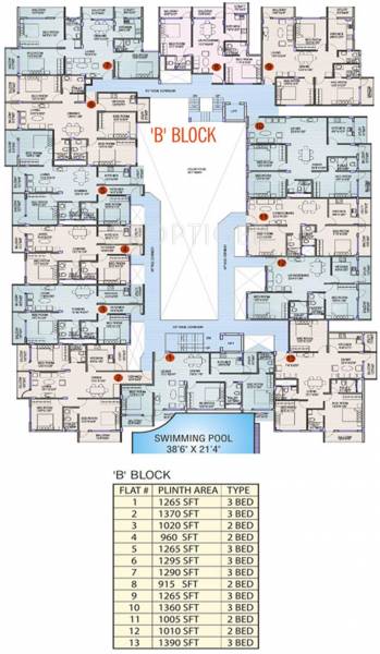 Images for Cluster Plan of Aashish Rajni Ashish Apartament