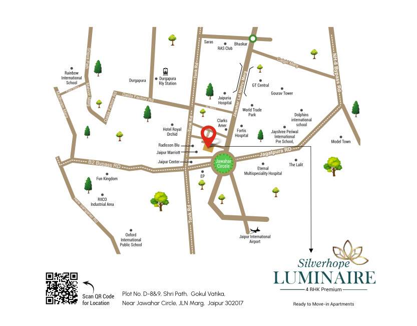  silverhope luminaire Location Plan