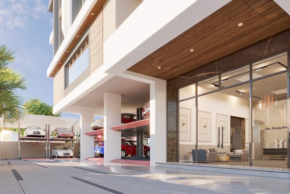  majestic sky bungalow Car Parking