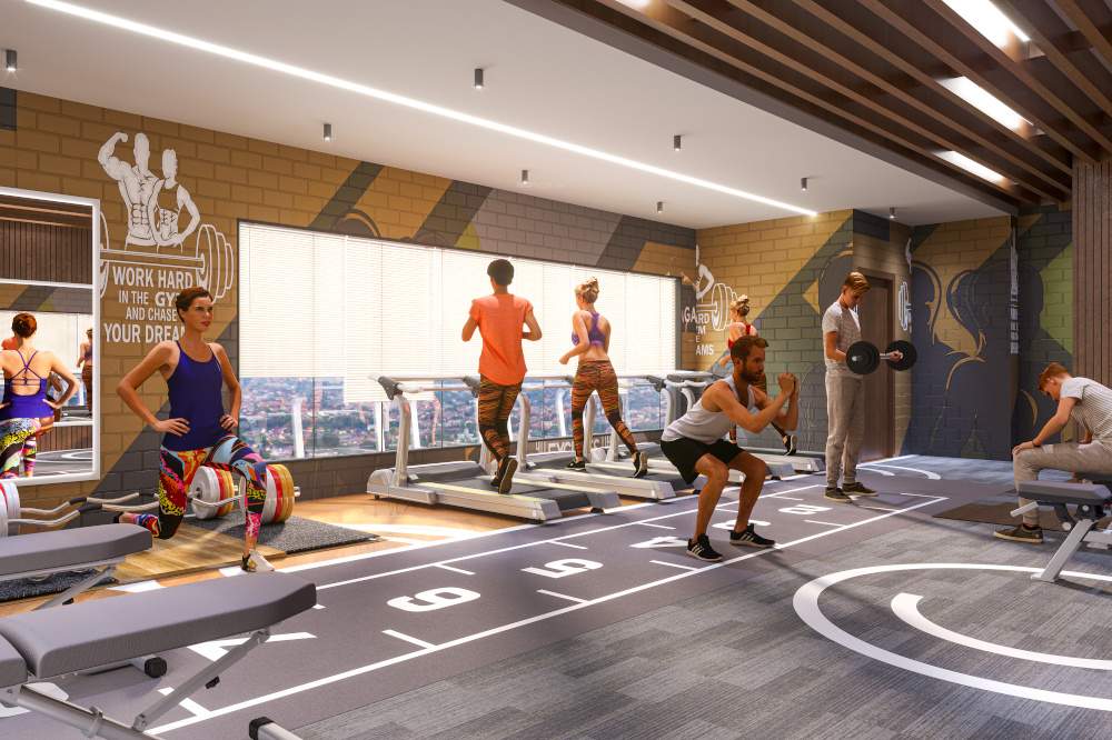  majestic sky bungalow Gymnasium