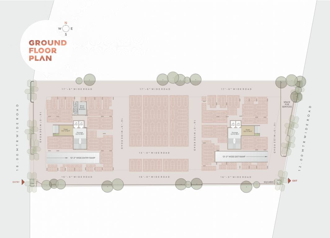  sparsh Tower A And B Cluster Plan for ground Floor