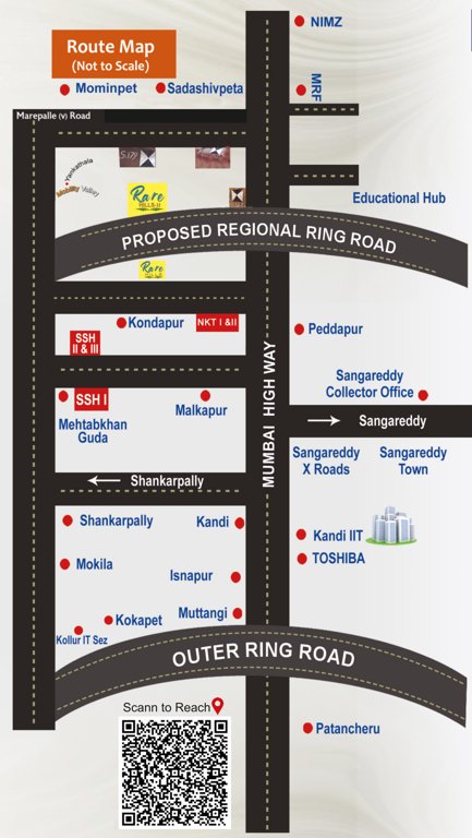  rare hills Location Plan