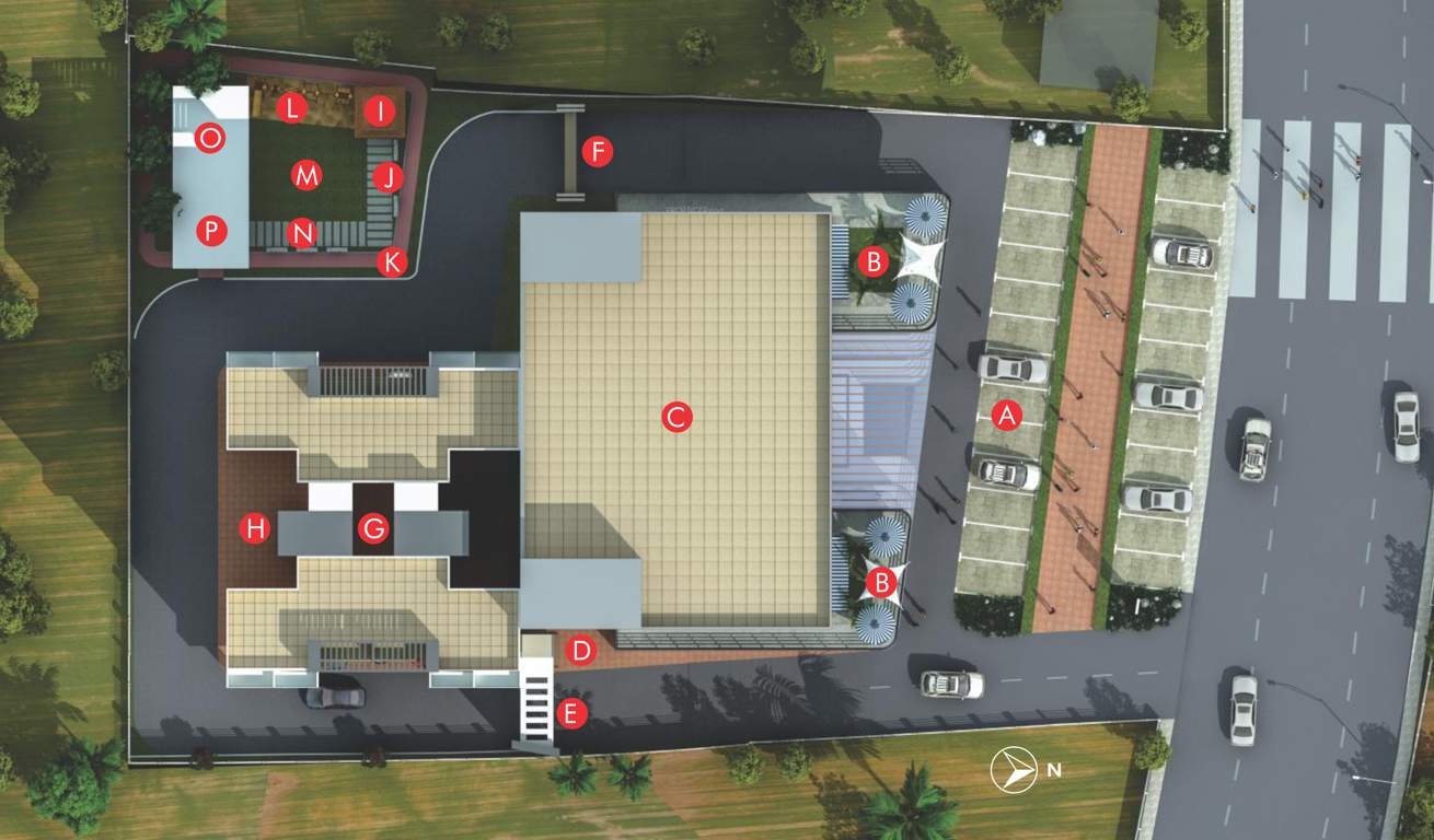  neera city centre Neera City Centre Cluster Plan for ground Floor