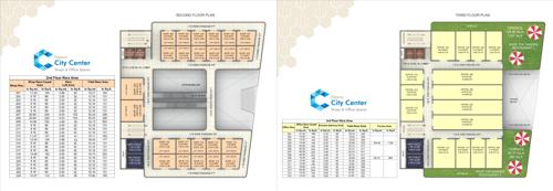  neera-city-centre Neera City Centre Cluster Plan from 2nd to 3rd Floor