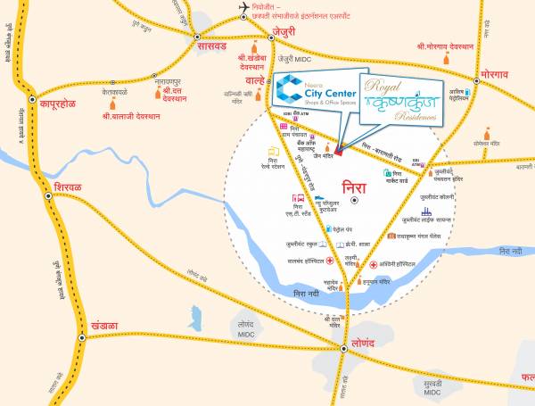  neera-city-centre Location Plan
