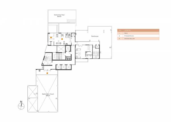  visaaya Visaaya Cluster Plan for 19th Floor