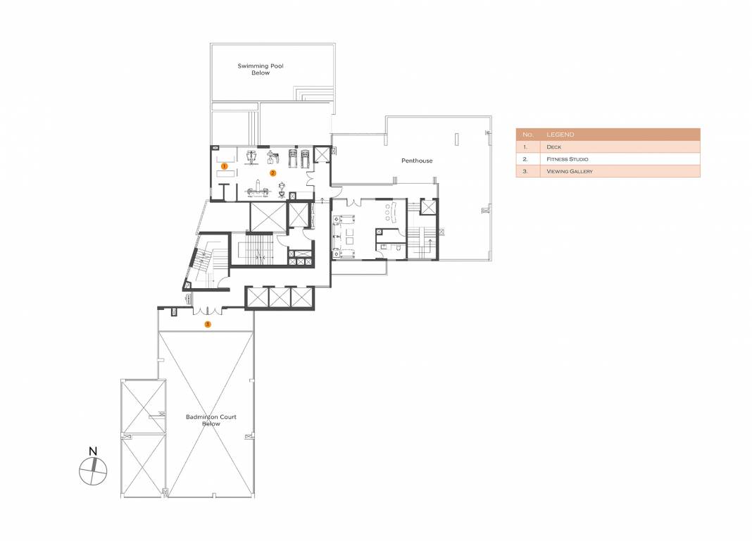  visaaya Visaaya Cluster Plan for 19th Floor