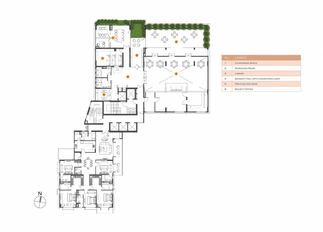  visaaya Visaaya Cluster Plan for 1st Floor