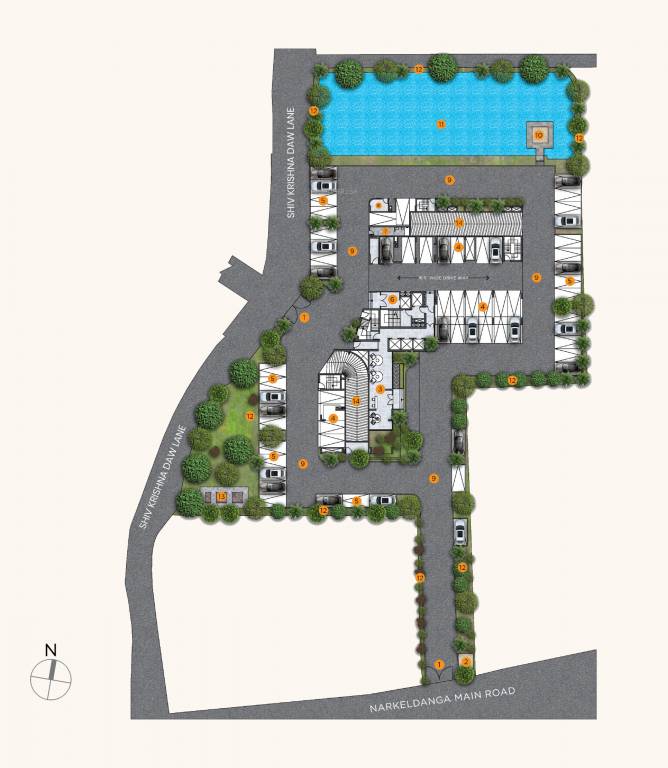  visaaya Visaaya Cluster Plan for ground Floor