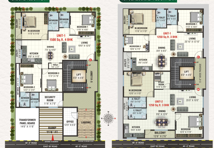  forest view Forest View Cluster Plan