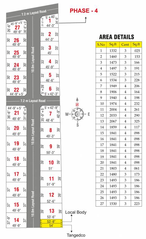  diamond avenue phase iv Layout Plan