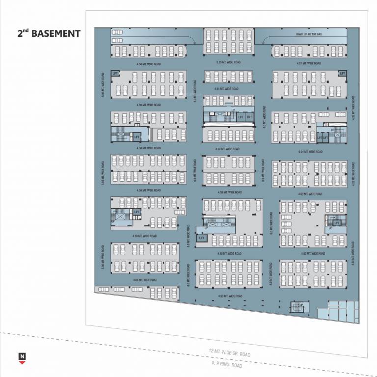  the cbd A Basement Cluster Plan