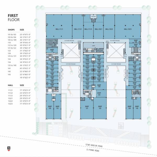  the-cbd A Cluster Plan For 1st Floor