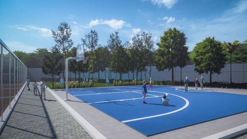  elite Basketball Court
