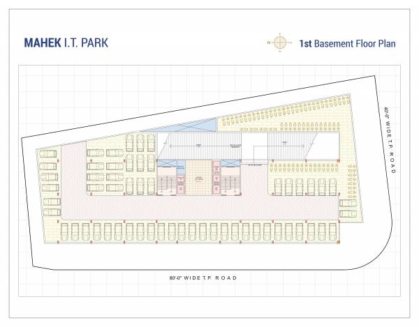  it-park IT Park Cluster Plan for Basement 1 Floor