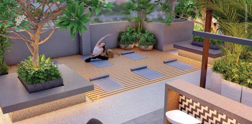  nandvihar Yoga/ Meditation Area