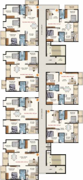  palacio B Cluster Plan