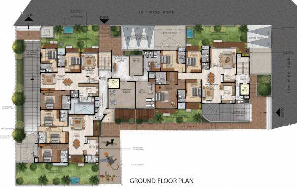  horizon Tower 1 Cluster Plan For Ground Floor