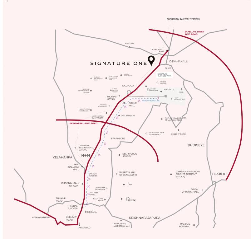  signature one Location Plan