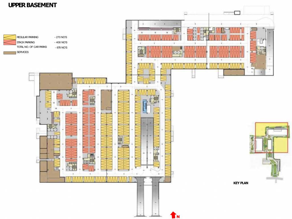  featherlite tech hub B1   The Bridge + B3 Creator  Upper Basement  Cluster Plan