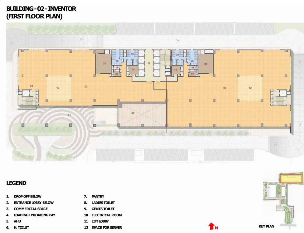  featherlite tech hub B2   Inventor Cluster Plan For 1st Floor