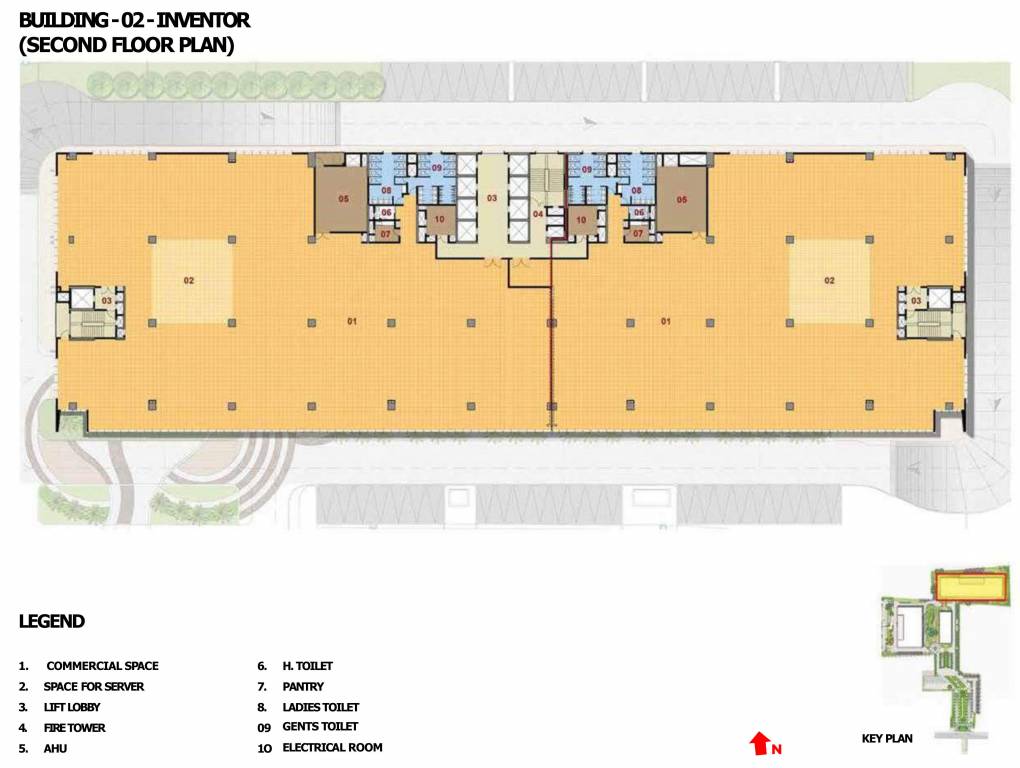 featherlite tech hub B2   Inventor Cluster Plan For 2nd Floor