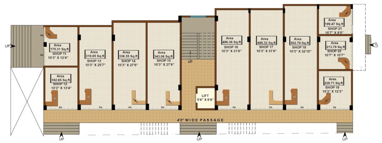  empressa Empressa Cluster Plan For Ground Floor