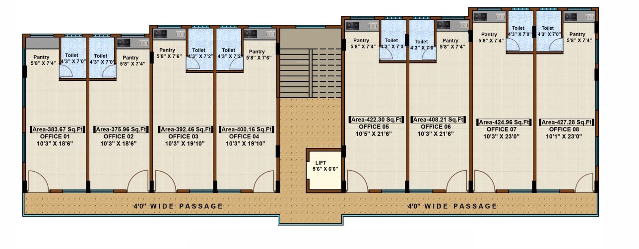  empressa Empressa Cluster Plan From 2nd To 3rd Floor