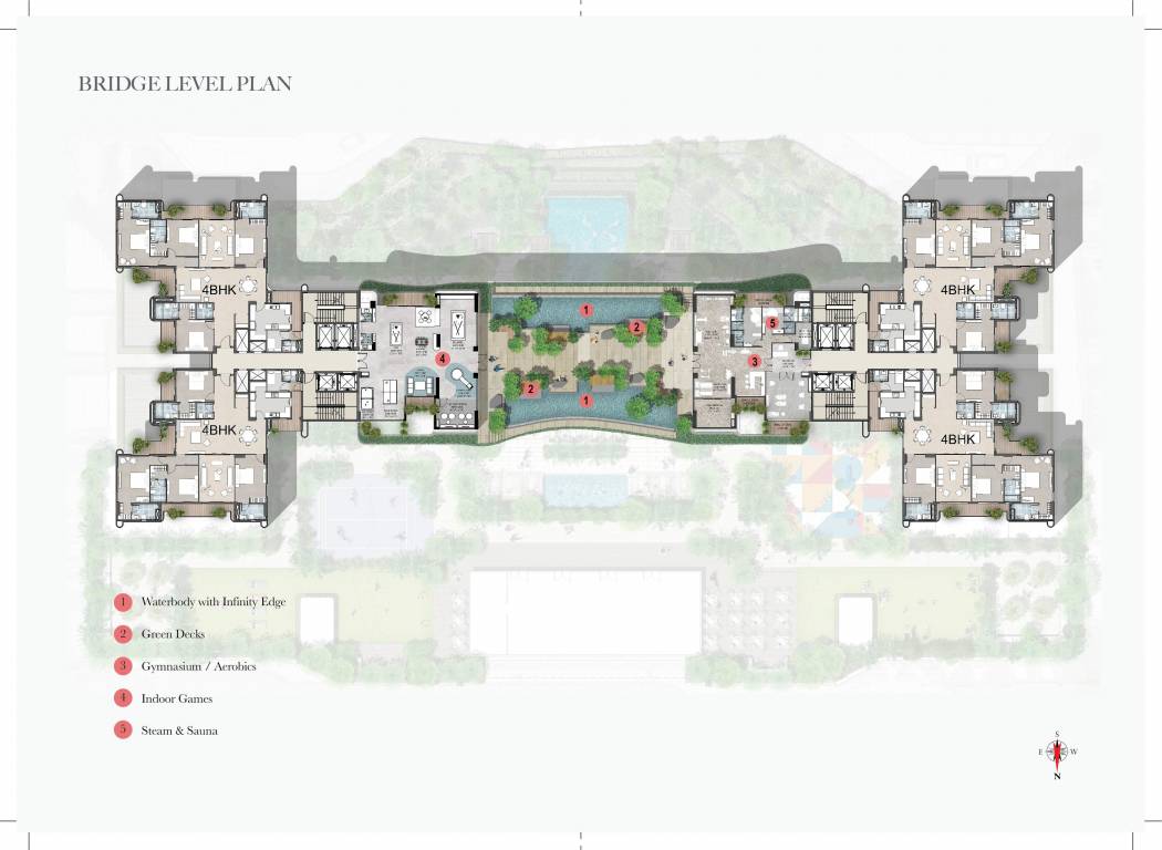  sky garden Tower A And B Cluster Plan