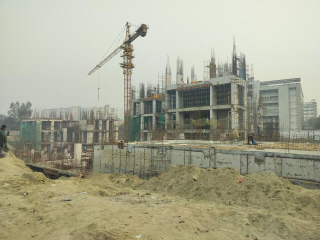  sky garden Construction Status May 25