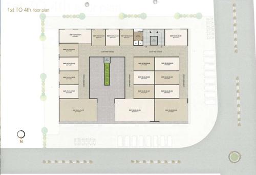 Meriton Plaza Cluster Plan from 1st to 4th Floor plaza Meriton Plaza Cluster Plan from 1st to 4th Floor
