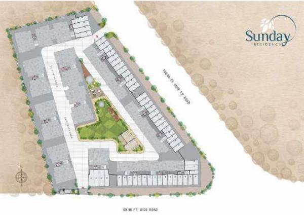  sunday-residency-phase-1- Layout Plan