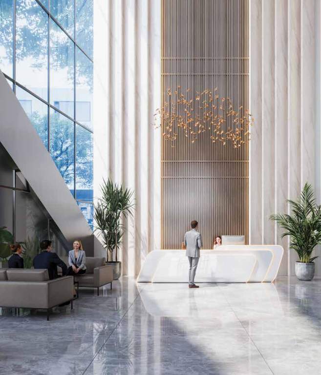  business district tower 1 Entrance Lobby