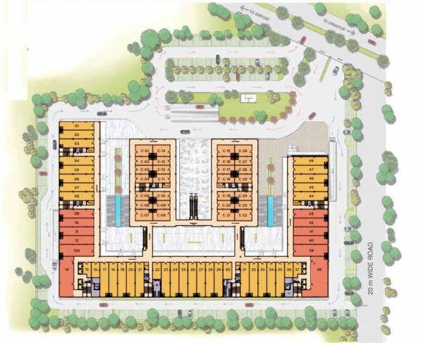  sushma-empiria Cluster Plan For 1st Floor