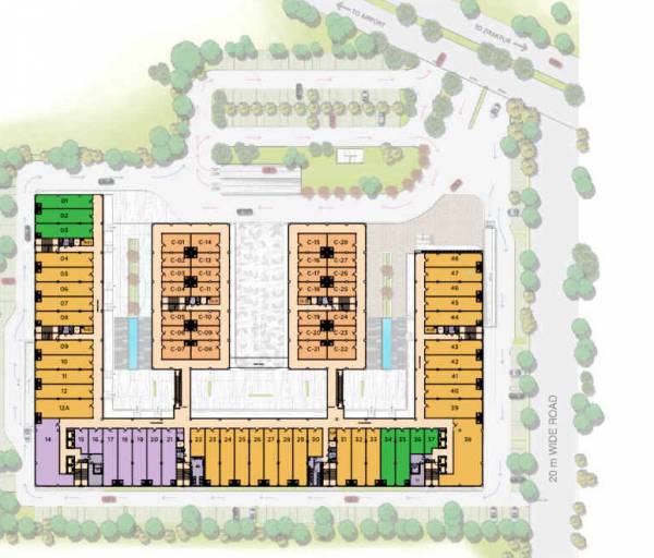  sushma-empiria Cluster Plan For 2nd Floor