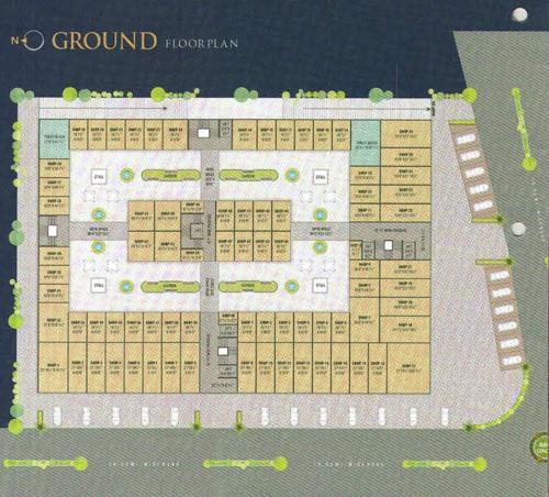  business-center-1 Angel Business Center 1 Cluster Plan for ground Floor