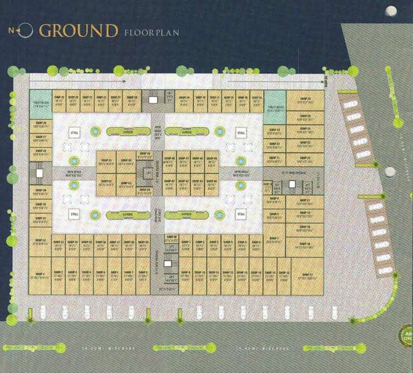  business center 1 Angel Business Center 1 Cluster Plan for ground Floor