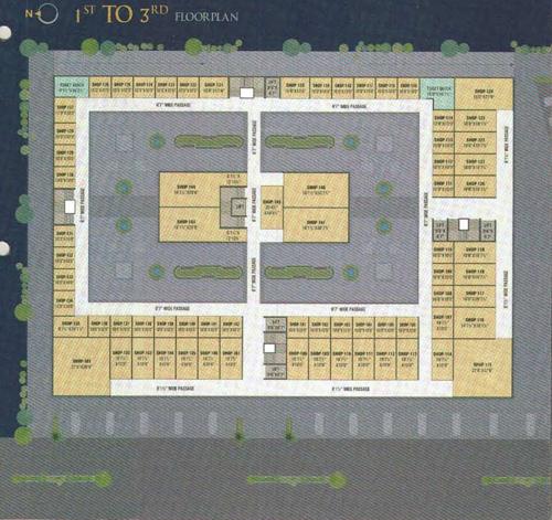  business-center-1 Angel Business Center 1 Cluster Plan from 1st to 3rd Floor
