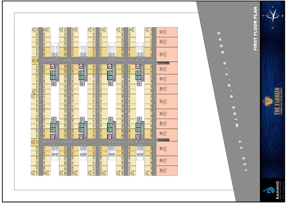  fabrizo Fabrizo Cluster Plan for 1st Floor