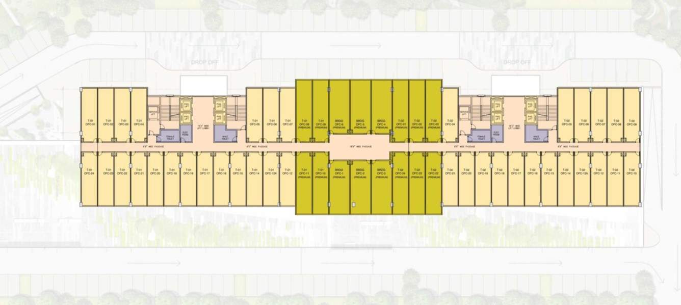  sushma metropol Sushma Metropol Cluster Plan For 12th A Floor
