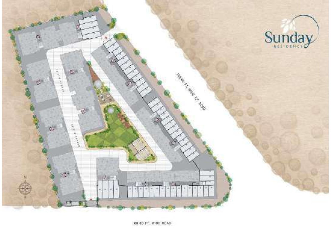  sunday residency phase 3  Layout Plan