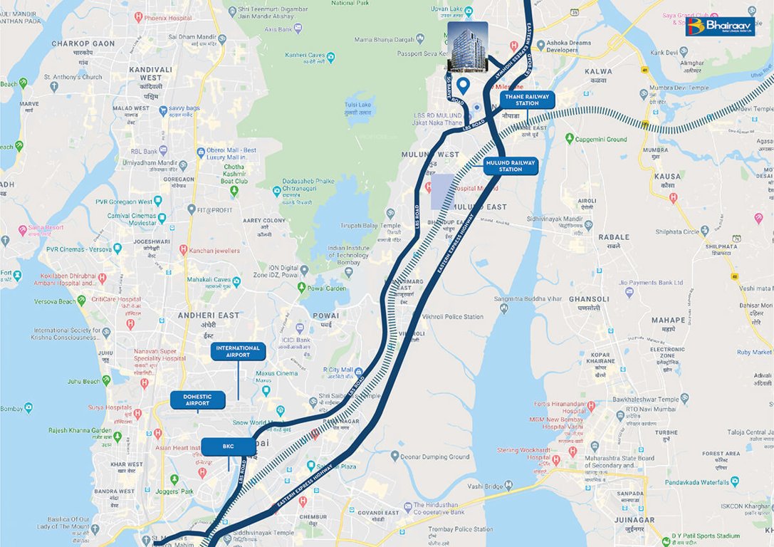  milestone phase ii Location Plan