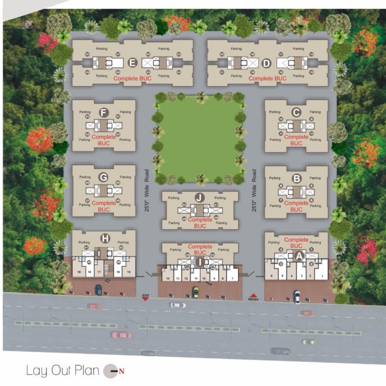  shrusti building h Layout Plan