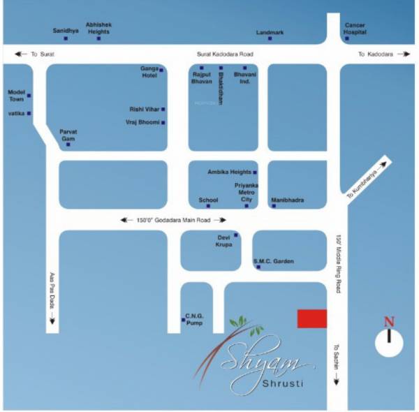 Location Plan shrusti-building-h Location Plan